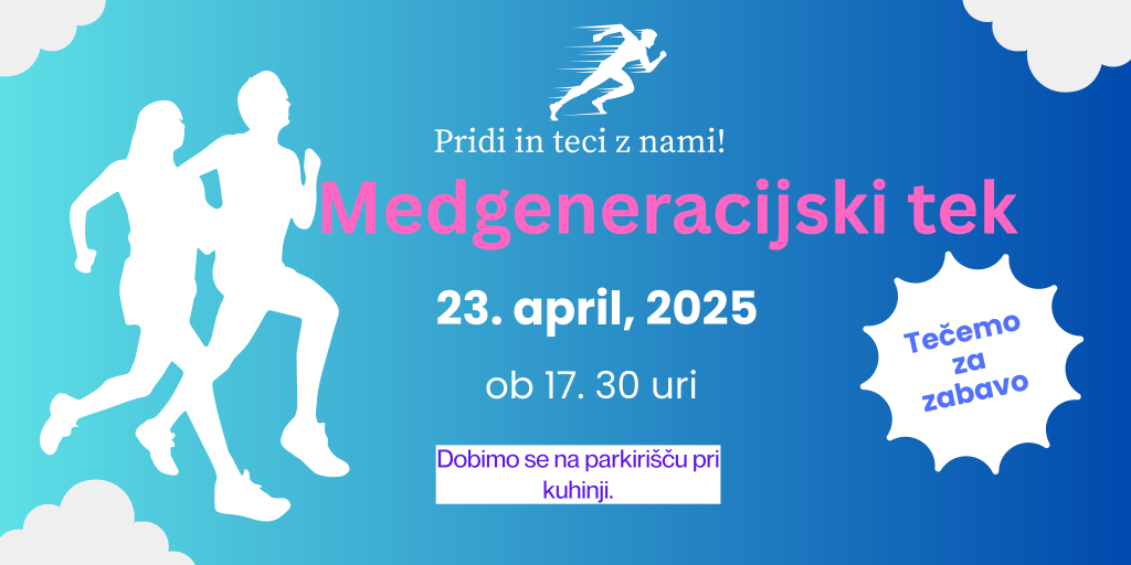 Vabilo na medgeneracijski tek